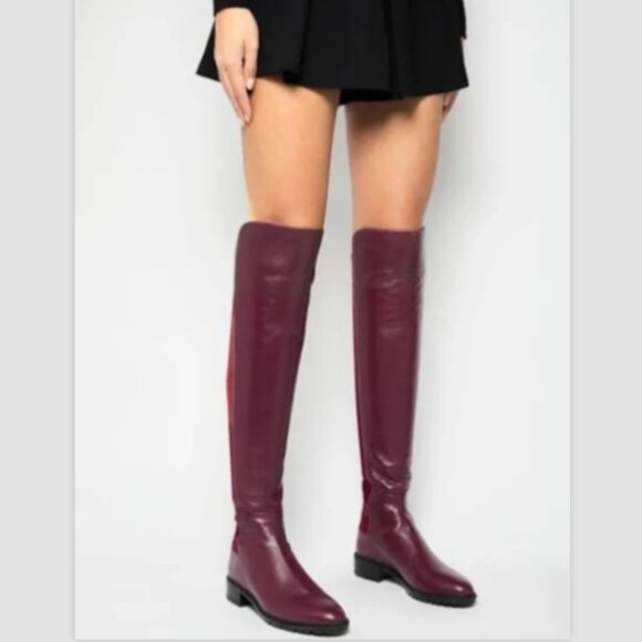Stuart Weitzman City Boot 50/50 Stretch over the Knee Boots size 35.5/5 US NEW - Picture 1 of 11